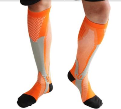 China Wholesale Professional Breathable High Top Sock Professional Wholesale Breathable Nylon Knee High Soccer Football Anti-Skid Socks for sale