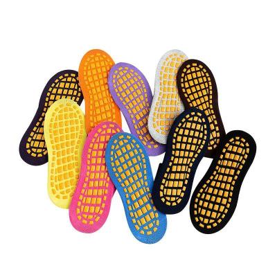 China High Quality Breathable Unisex Colorful Silicone Floor Socks Anti-skid Trampoline Socks Whoselase Trampoline Socks for sale