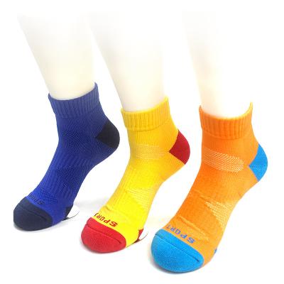 China Design Athletic Performance OEM Sport Running Socks Wicking Cushioned Outdoor Sports Hiking Trekking Crew Socks For Women Men for sale