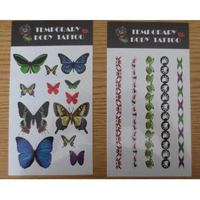 China Personalized Temporary Tattoo Stickers For Women , Water Transfer Body Arm Tattoo for sale