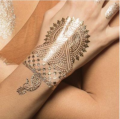 China Summer Temporary body art Adult Temporary Tattoos Easy apply for sale