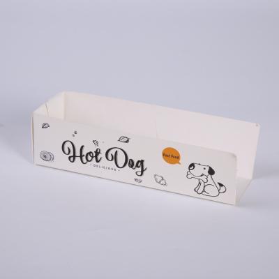 China Disposable Hot Dog Stick Waffle Paper Holder Store for sale