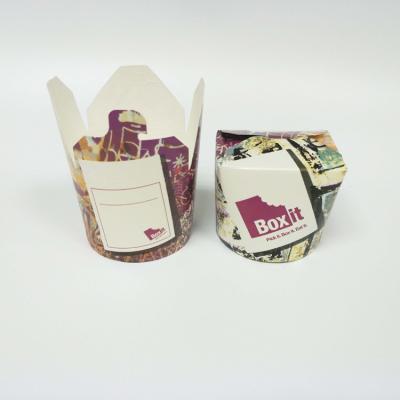 China Disposable Take Out Pasta Packaging For PaperBox Noodle / Take Out Food Pasta Box for sale