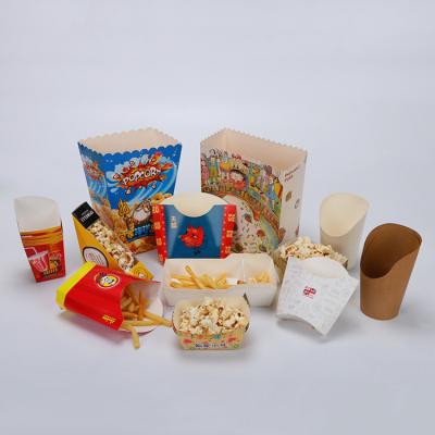 China Disposable Wholesale Whole Paper Wraps Packaging For Quick Grocery for sale