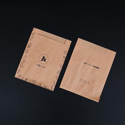 China Custom Disposable Greaseproof Food Packaging Fried Chicken Quick Paper Bag For Food for sale