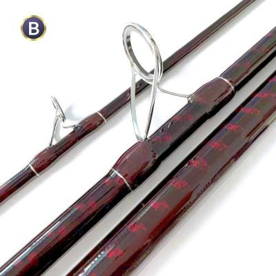 China Carbon China Manufactures Fishing Equipment 3 Section 4.25m Big Set Sea Surf Fishing Rod Surfcasting Rods for sale