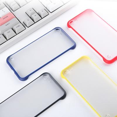 China Eco-friendly transparent matte case for apple iphone 11 pro max ultra-thin anti fall no borders case cover for iphone 8 xs xr back cover for sale