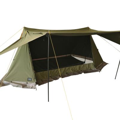 China Extended Type New Arrival New Arrival Army Green 210g TC Fabric Tent Endurable Use Tent Design Military Command Tent for sale