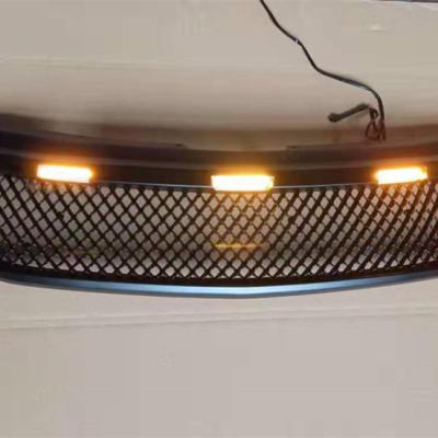 China HONEYCOMB MESH GRILL WITH LED LIGHT FIT FOR MITSUBISHI PAJERO SPORT for sale