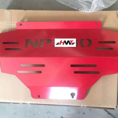 China Decoration+Protection SKID PLATE PICKUP TRUCK ACCESSORIES ENGINE PROTECT PLATE HIT PLATE FIT FOR NAVARA NP300 2015 2016 2018 for sale