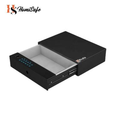 China Homisafe Metal Security Steel Cash Payment Drawer Custom Electronic Hidden Safe Box for sale