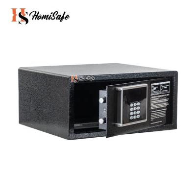 China Homisafe Metal Bank Mini Metal Security Deposit Electronic Money Hotel Room Safe Box for sale