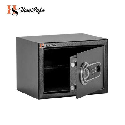 China Home Office Hotel Security Homisafe Factory Wall Metal Security Mini Silver Hidden Digital Safe Box for sale