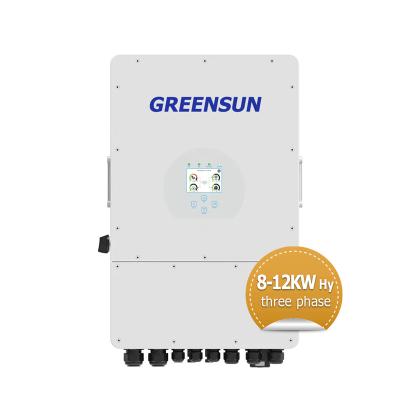 China Deye Solar Power System Inverter 10kw 12kw Solar Hybrid AC 380v 3 Phase Inverter For Solar System 8kw 5kw 3.6kw 48v Solar Hybrid Power Inverter for sale