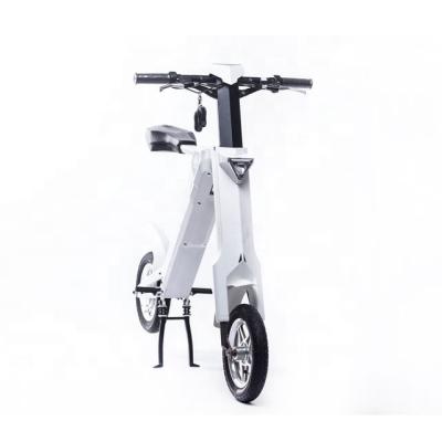 China 2021 Unisex Innovative Products 12 Inch Tire 250W Motor 36V LG Auto Folding Electric Bike AK-2 For Adult AK-2 for sale