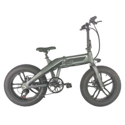 China Unisex Mountain 250W 36V 20 Inch Folding Adult Bicycle Electric Bicycle Disc Brake Electric Bike for sale