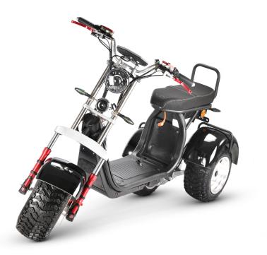 China 4000W 20AH 60V Unisex Motor Wheel 2 Seats Fat Max Load 200kg Citycoco Mobility Scooter for sale