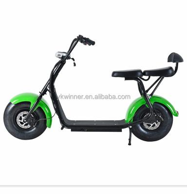 China 2021 new unisex cheap 1000w citycoco electric motorcycle for adult two wheels fat tire electric scooter city coco-YKW-H3 for sale