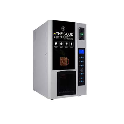 China Commercial Intelligent Coin Operated Coffee Beverage Machine Commercial Self Service Milk Tea Instant Juice Machine for sale