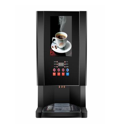 China 3 Flavors Commercial Disposing Instant Coffee Machine Coffee Vending Machine Commercial Hot Water Automatic for sale