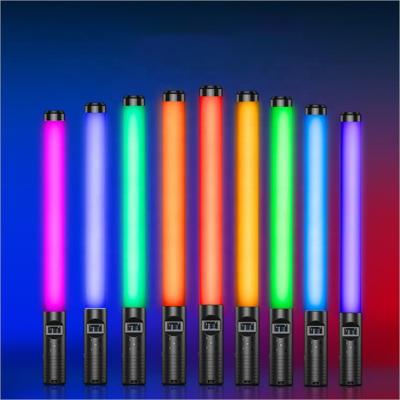 China Mini RGB Photography Light Stick 3000K-6500K Temperature Colorful Adjustable Stick Light Photographic Lightings for sale