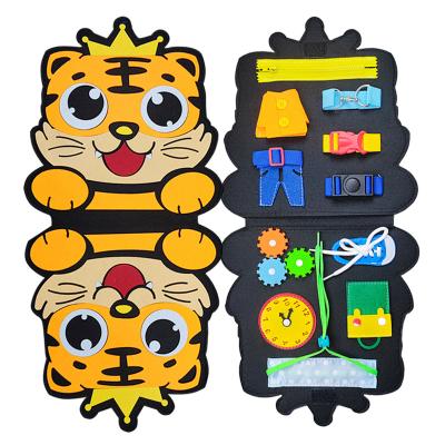 China Eductional preschool toys toddlers children felt animal books princess montessori sensory board study toys for sale