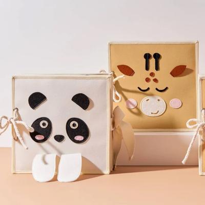 China Eductional Preschool Toys Customize Animals Toddler Montessori Memory Book Felt Quiet Cloth Cloth Busy Baby Felt Book for sale