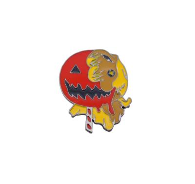 China Hot Selling Europe Hard Tough Enamel Funny Ghost Halloween Souvenir Lapel Pin for sale