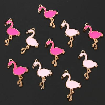 China CLASSIC Fashionable Alloy Flamingo Squirrel Enamel Charms DIY Beautiful Pendant Handmade Jewelry For Necklace Bracelet for sale