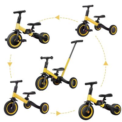 China Factory 3 in 1 flat earth three-in-one child ninos bicicleta tricycle plegable tricycle kids balance bike to children folding kids bicycles for sale