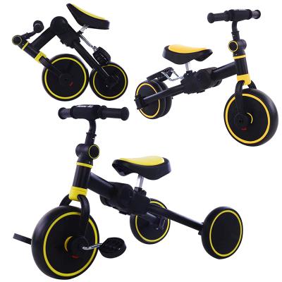 China Outdoor Kids Ride Toys China 4 in 1 Bike 3 Wheels Kid Bike Kids Balance Trike Bike Kids for sale