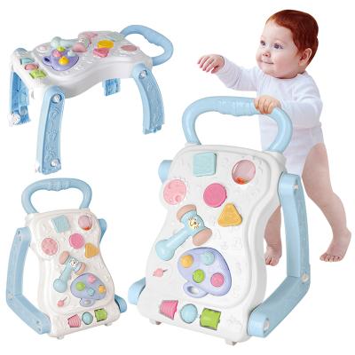 China Study of pusher baby walker andador toddler music car baby walkers wholesale single walker for baby for sale