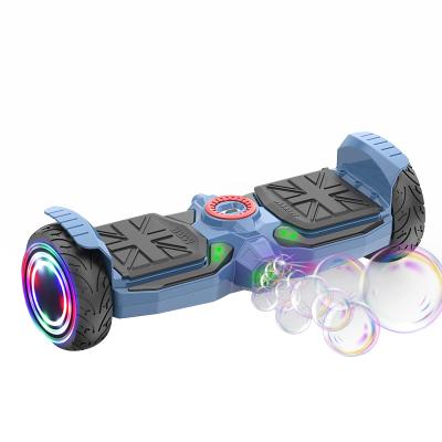 China Protable handheld/CE 500W power smart self balance electric scooter bubbles/LED/off-road wheel with LED speaker connection China self balancing vehicle and blue-tooth for sale