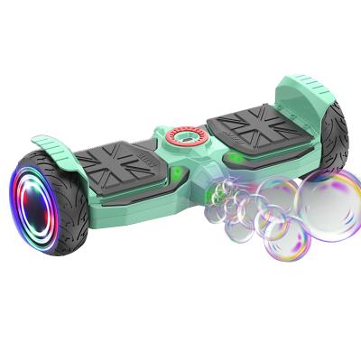 China Protable Handheld/2022 CE Self Balancing Vehicle China Cool Design Bubbles/LED/Off-Road Wheel With 8 INCH Tire And Protection Scooter Electric Self Balancing low power for sale