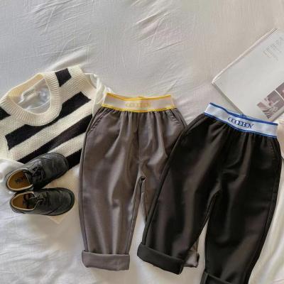 China 2021 summer custom made breathable and fall children's pants sets boys and girls pants kids for wholesales for sale