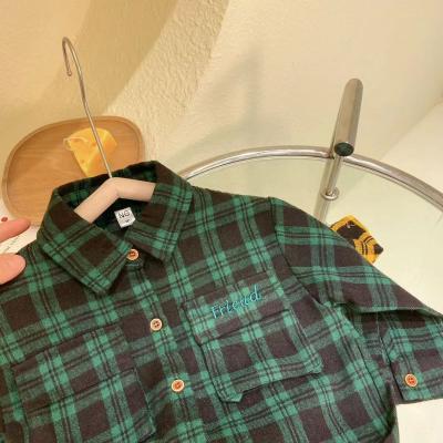 China 2021 Autumn New Breathable Plaid Shirt Fashion Tops for sale