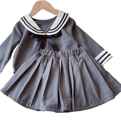 China Preppy style wholesales summer short-sleevedGirls' dress children's clothing children's clothing children's dresses for sale