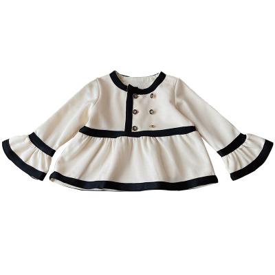 China Spring and Summer Luxury Girls' Perfume Style Costume Girls' Sweet Custom Dress Children's Clothing Dress for sale