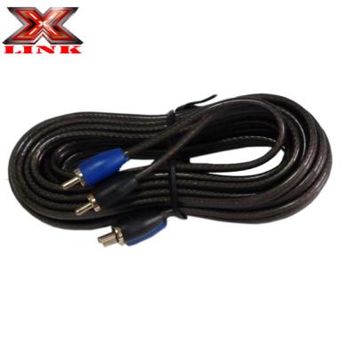 Κίνα Αυτο RCA Audio Cable Y Adapter 0ft Προστατευμένα καλώδια RCA με υλικό μόνωσης PVC προς πώληση