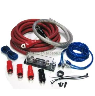 China Enhance Your Car Audio with 0 Gauge Amp Wiring Kit 3000 Watts and Customizable Color for sale