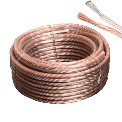 China 150 Feet 12 Awg Loud Speaker Cable with Combination Shielding Custom CCA Speaker Wire for sale