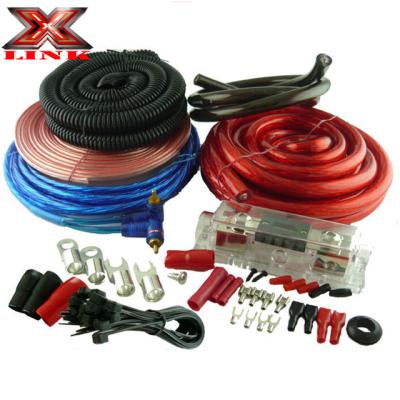 China OFC Copper or CCA 4GA Amplifier Wiring Kit for Car Audio Enhance Your Sound Experience for sale