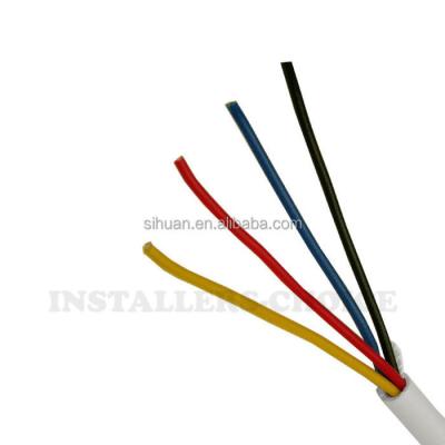 China 2 4 6 8 10 Core Tinned Copper or Tinned CCA or Copper Security Alarm Cable Construction for sale