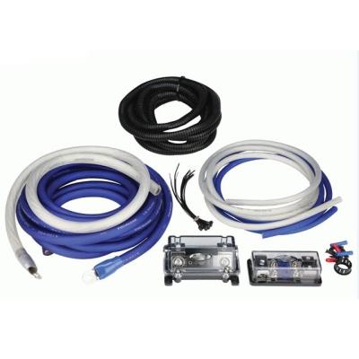 Cina OFC Conductor 4ga Oversized 100% True Gauge AWG Car Audio Wiring Kit per gli amanti dell'audio in vendita