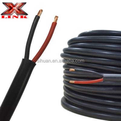 China Insulated 03206 Towing Wiring RV Trailer Cable Cord 12 14 Ga 2 Wire Flat Brake Cable for sale