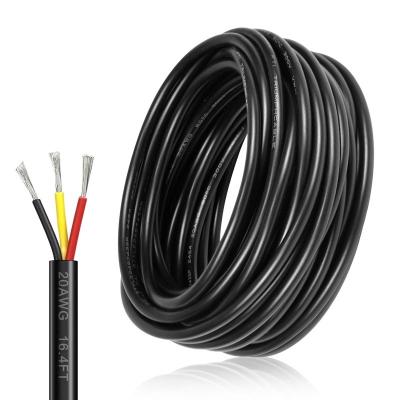 中国 18AWG 2 導体 20AWG 3 導体 電気線 ピンク 銅線 販売のため