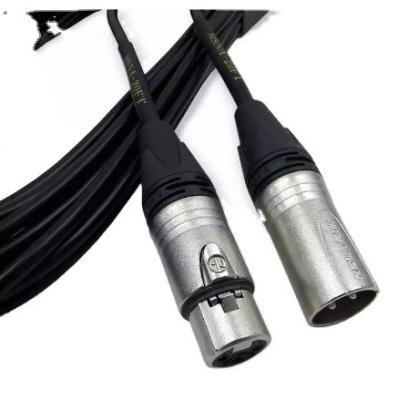 China 100% de cobre Superflexible Instrumento Micrófono XLR Cable acústico con conector de oro en venta