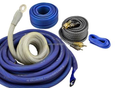 China 2 Gauge Isoliertes Auto-Stereo-Verstärker Kabel Installation Kit mit PVC-Isoliermaterial zu verkaufen