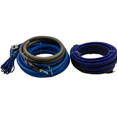 China 5.2m PVC Jacket High End 1/0 4 8 AWG Gauge Autoverstärker Kabel-Kit für Auto-Audio-Systeme zu verkaufen