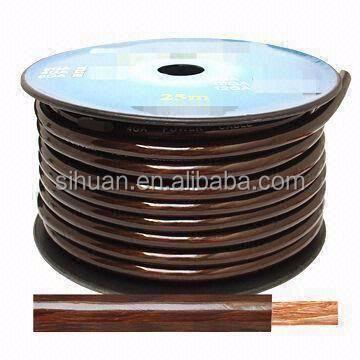 China Heavy-Duty and Flexible Power Wire for Car Audio Amplifier Copper Conductor Any Color for sale